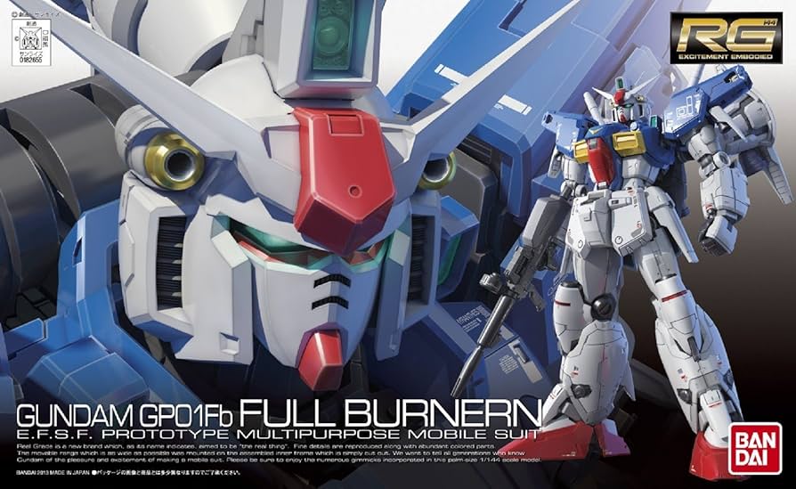 RG 1/144 RX-78GP01Fb ガンダム試作1号機フルバーニアン　他 Amazon | RG 機動戦士ガンダム0083 STARDUST MEMORY RX-78GP01